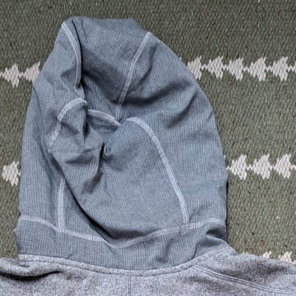 Men's Lululemon Hoodie - Size MED- gREY - Stains* - Picture 4 of 6